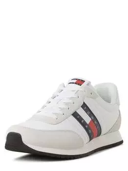 Кроссовки с кожаным наполнением Tommy Jeans, белый