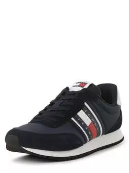 Кроссовки с кожаным наполнением Tommy Jeans, синий