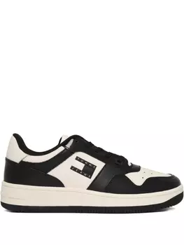 Кроссовки с лакированными вставками Tommy Jeans, черный