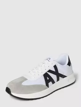 Кроссовки с лейблом ARMANI EXCHANGE, белый
