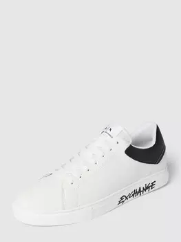 Кроссовки с лейблом ARMANI EXCHANGE, белый