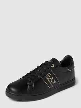 Кроссовки с лейблом модели CLASSIC EA7 Emporio Armani, черный