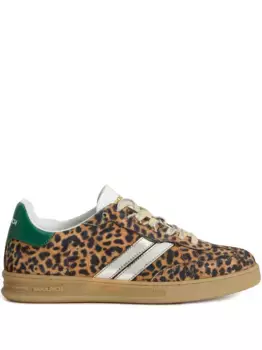 Кроссовки с леопардовым принтом WOOLRICH, коричневый