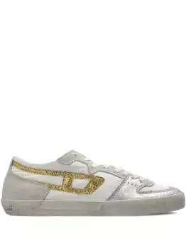 Кроссовки S-Leroji с блестками DIESEL, белый