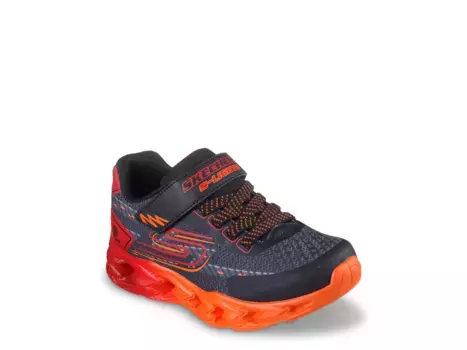 Кроссовки S-Lights Vortex 2.0 Quantroid Light-Up Sneaker Skechers, черный/красный