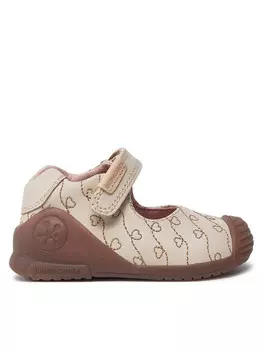 Кроссовки с липучкой Biomecanics hasta el tobillo Marrn, коричневый