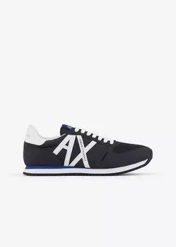 Кроссовки с логотипом Armani Exchange, синий