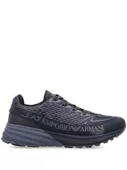 Кроссовки с логотипом Ea7 Emporio Armani, черный