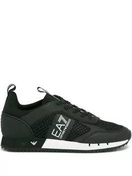 Кроссовки с логотипом Ea7 Emporio Armani, черный