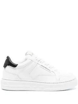 Кроссовки с логотипом Emporio Armani, белый