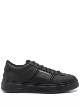 Кроссовки с логотипом Emporio Armani, черный