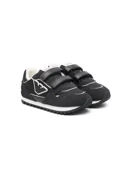 Кроссовки с логотипом Emporio Armani Kids, синий