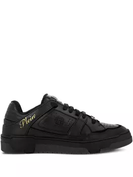 Кроссовки с логотипом Hexagon Philipp Plein, черный