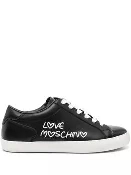 Кроссовки с логотипом Love Moschino, черный