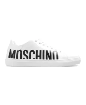Кроссовки с логотипом Moschino, белый