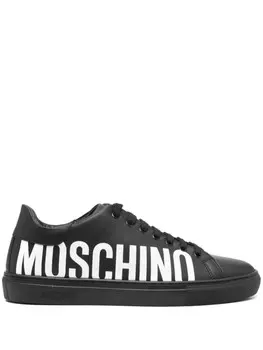 Кроссовки с логотипом Moschino, черный
