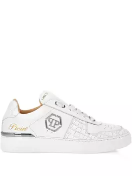 Кроссовки с логотипом Philipp Plein, белый