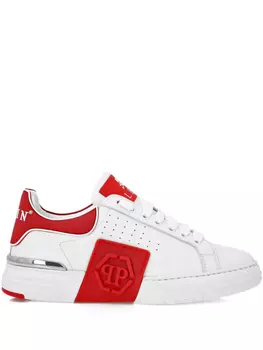 Кроссовки с логотипом Philipp Plein, белый