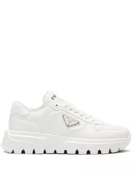 Кроссовки с логотипом Prada, белый