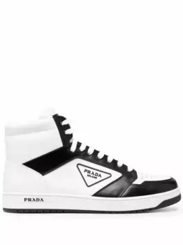 Кроссовки с логотипом Prada, белый