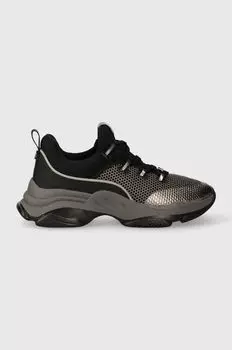 Кроссовки с медальоном Steve Madden, черный