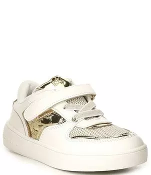 Кроссовки с металлизированными деталями MICHAEL Michael Kors для девочек Jem Rumi (для малышей), белый