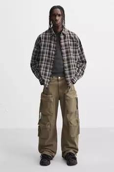 Кроссовки с мульти-шнуровкой ZARA, черный