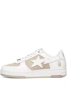 Кроссовки с нашивками A BATHING APE, белый