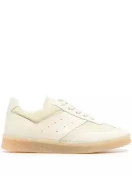 Кроссовки с нашивками MM6 Maison Margiela, нейтральный