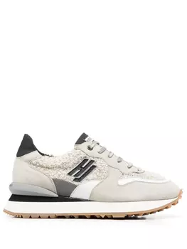 Кроссовки с нашивкой-логотипом Hide&Jack, нейтральный