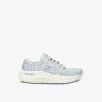 Кроссовки с низким берцем arch fit 2 0 big league из сетки Skechers, серый