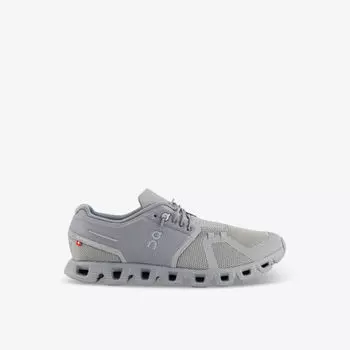 Кроссовки с низким берцем cloud 5 combo из сетки On-Running, цвет fog alloy