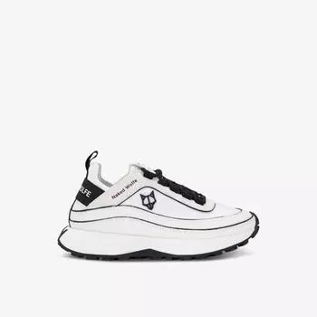 Кроссовки с низким берцем и массивной подошвой petal Naked Wolfe, белый