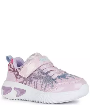 Кроссовки с подсветкой Geox Girls' Assister (для малышей), розовый