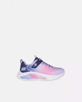 Кроссовки с подсветкой Rainbow Cruisers для девочек Skechers, мультиколор