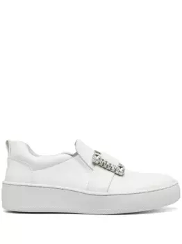Кроссовки с пряжкой Sergio Rossi, белый