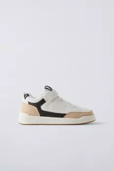 Кроссовки с ремнями ZARA, белый