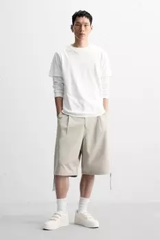 Кроссовки с ремнями ZARA, цвет bone white