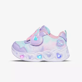 Кроссовки с сердечками Skechers, мультиколор