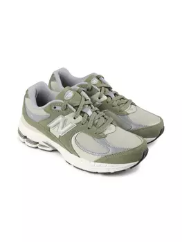 Кроссовки с сетчатыми вставками 2002R New Balance Kids, зеленый