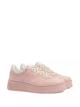 Кроссовки с тисненым логотипом GG Gucci, розовый
