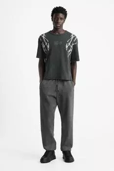 Кроссовки с толстой подошвой ZARA, черный