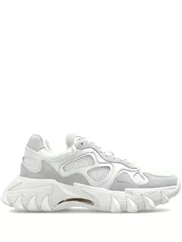 Кроссовки с вышитым логотипом Balmain, белый