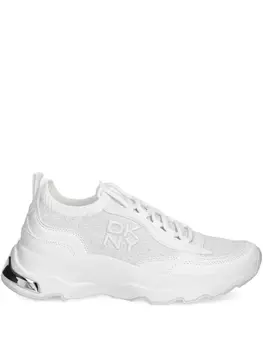 Кроссовки с вышитым логотипом DKNY, белый