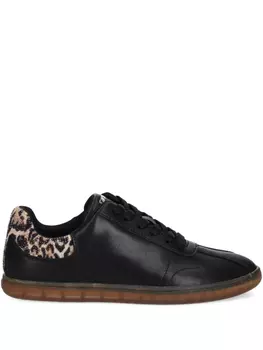 Кроссовки с вышитым логотипом DKNY, черный