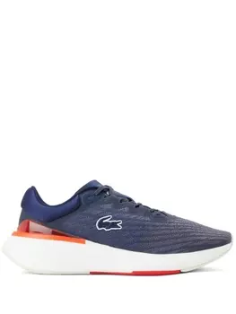 Кроссовки с вышитым логотипом Lacoste, синий