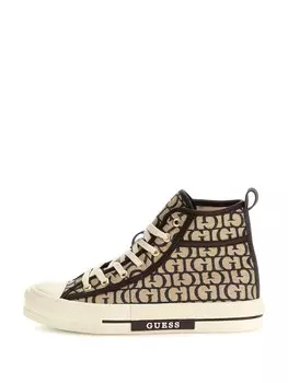 Кроссовки с высоким берцем GUESS Colyn, коричневый