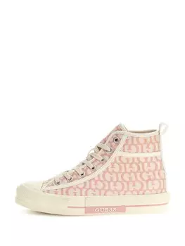Кроссовки с высоким берцем GUESS Colyn, розовый