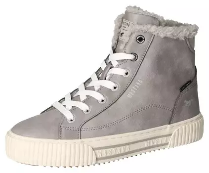 Кроссовки с высоким берцем MUSTANG, серый