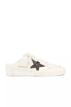 Кроссовки-сабо Ball Star Golden Goose, цвет Optic White & Nut